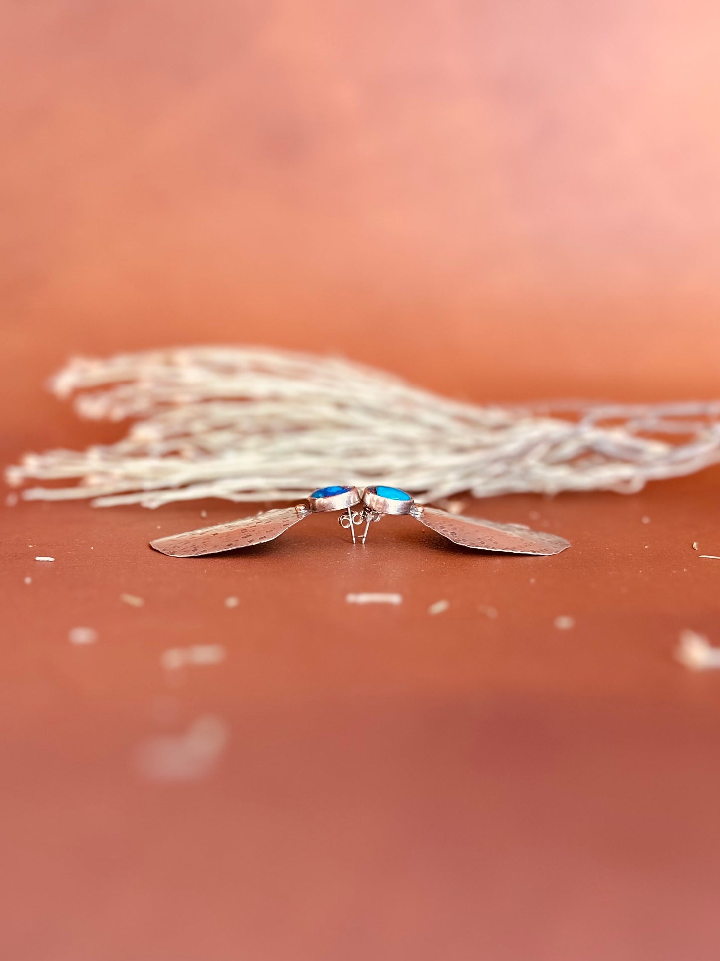 Blue Spiny Oyster Earrings