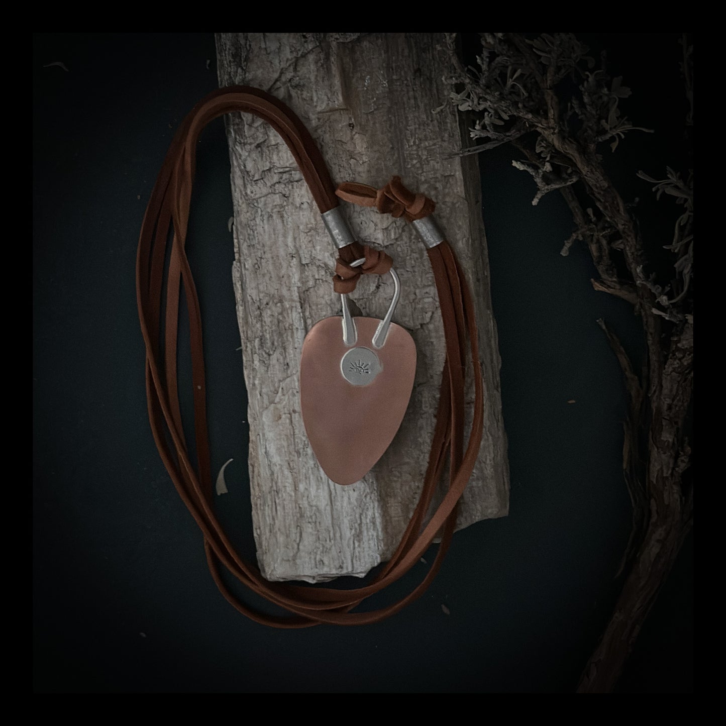 Pressed Turquoise Necklace