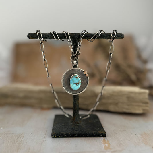 Golden Hills Frame Necklace